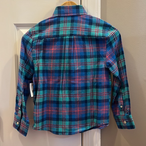 Crown & ivy button down shirt, boy size small (8) - Picture 2 of 4